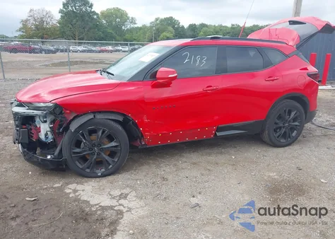 2020 Chevrolet Blazer Awd Rs из США, поврежденный, VIN 3GNKBKRSXLS642183